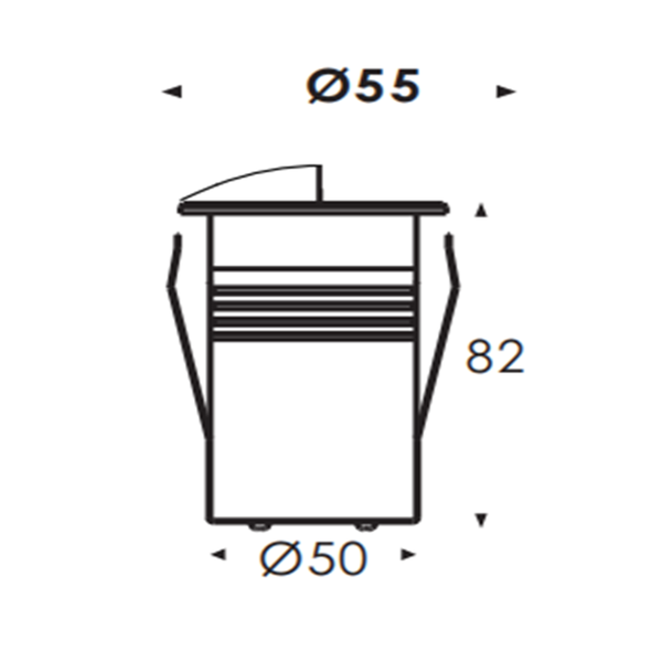 Inground Light ST2055R5