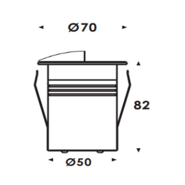 Inground Light ST2070R5
