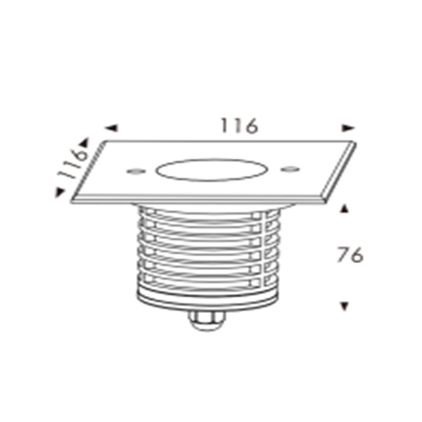 Inground Light ST2116S4