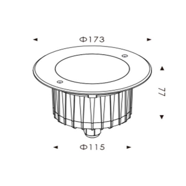 Inground Light ST2173R2-06