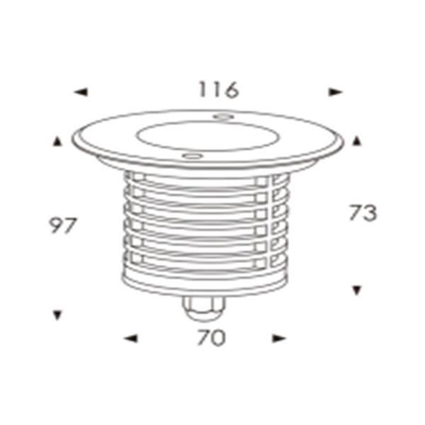 Inground Light ST2116R2-2