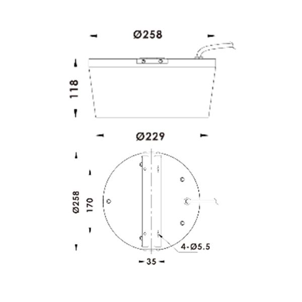 Ceiling Light ST7258R