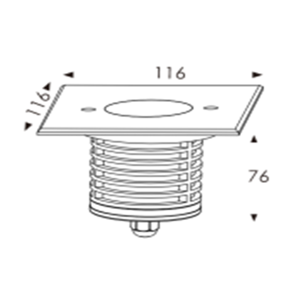 Inground Light ST2116S2-2
