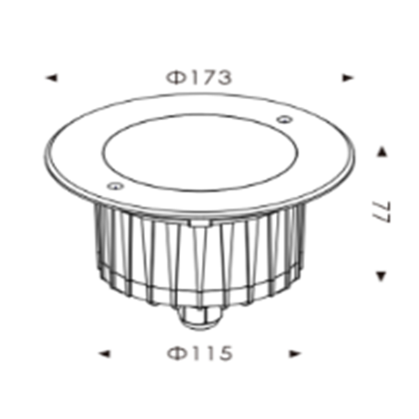 Inground Light ST2173R2AB3Y-1