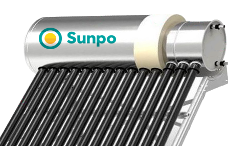 Dòng Economy 150 lít-15 ống: SUNPO-15-150L-ECO