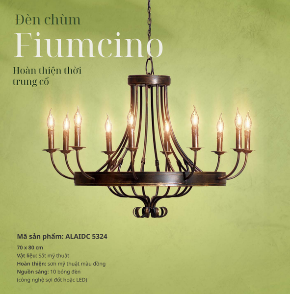 Đèn chùm sảnh ALAIDC 5324