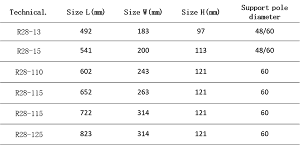 Streetlight STED-SLR28-823