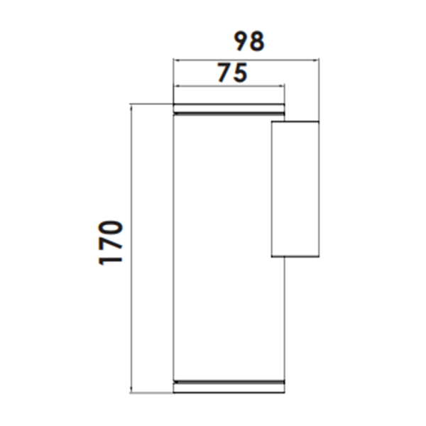 Wall Light ST1075R1AB3X