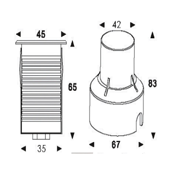 Inground Light ST2045R1*a-A3-Y-1