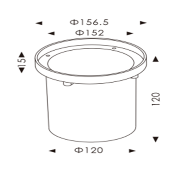 Inground Light ST2173S4
