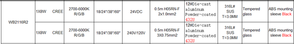 Inground Light ST2116R2-2