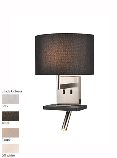 Bedside Reading Lamps with Switch USB Ports 04
