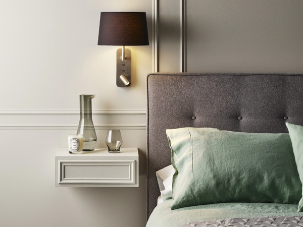 Bedside Reading Lamps with Switch USB Ports 06