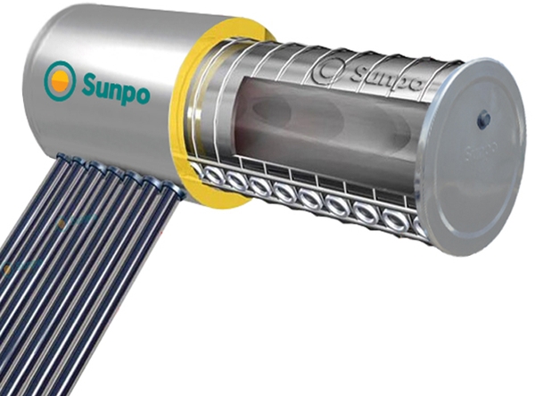 Dòng Standard 240 lít-24 ống: SUNPO-24-240L-STD