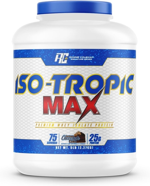 Ronnie Coleman Iso Tropic Max Whey Isolate Protein 5lbs (2,27kg)