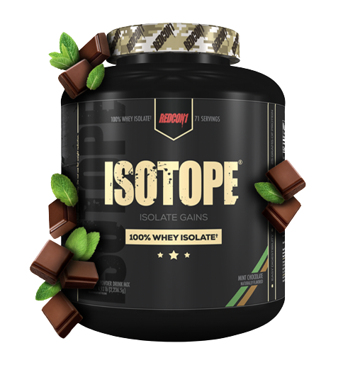 REDCON1 ISOTOPE - 100% Whey Isolate Protein, 5Lbs (71 Servings)