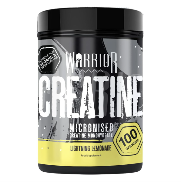 Warrior Micronized Creatine Monohydrate (500g), Hỗ Trợ Tăng Sức Mạnh, Hiệu Suất Tập Luyện
