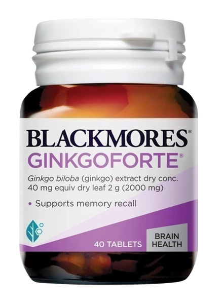 Blackmores Ginkgoforte 2000mg (40 Viên)