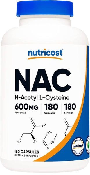 Nutricost NAC 180 viên (600mg)