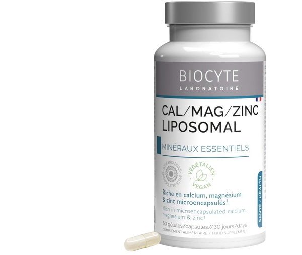 Viên uống Biocyte Zinc Cal Mag Liposomal (60 Viên)