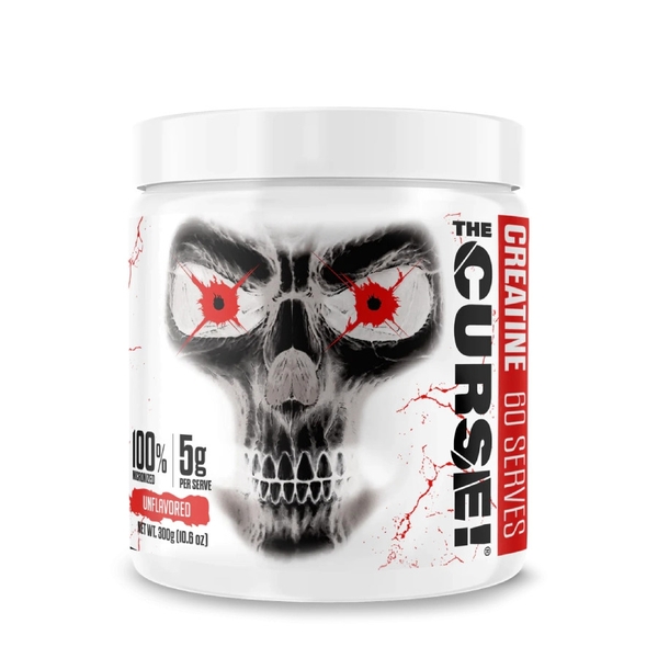 JNX Sports The Curse Micronized Creatine Monohydrate (300g/500g)