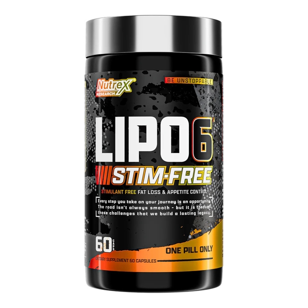 Viên Giảm Mỡ Nutrex LIPO 6 BLACK STIM FREE (60 Viên)