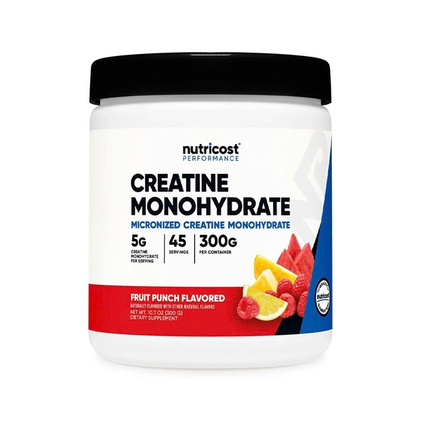 Nutricost Creatine Monohydrate Powder Micronized (300G/500G)