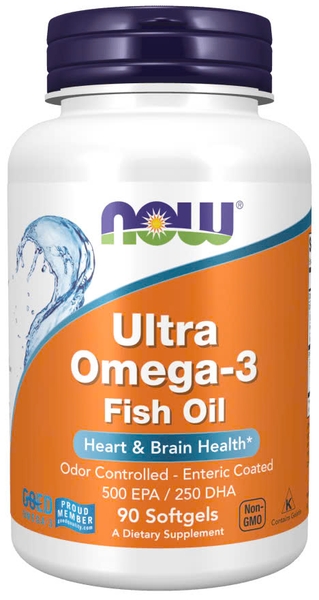 Now Ultra Omega-3 500 EPA/250 DHA (90/180 Viên)