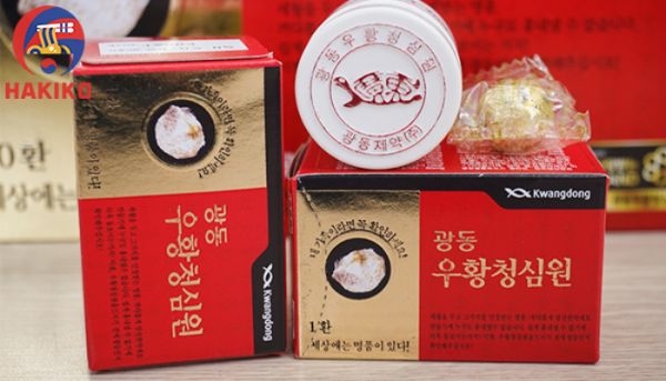 An Cung Ngưu Hoàng Hoàn Kwangdong Hàn Quốc Hộp Đỏ Loại 1 Hình Tổ Kén 우황청심원 원방