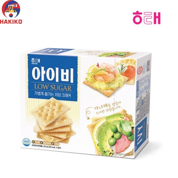 Bánh Quy Ít Đường Ivy Haitai  Hộp 270G 아이비 크래커