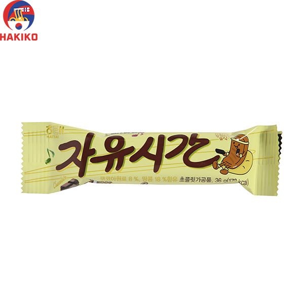 Bánh Socola Nhân Lạc Haitai Hàn Quốc 36G 자유시간
