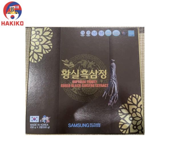 Cao Hắc Sâm Bio Pharm Sam Sung 250G X 2 Lọ Hàn Quốc 흑삼정