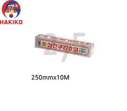 Giấy Bạc Cooking Foil 25cm*10 Ho Samjin Hàn Quốc (4m)