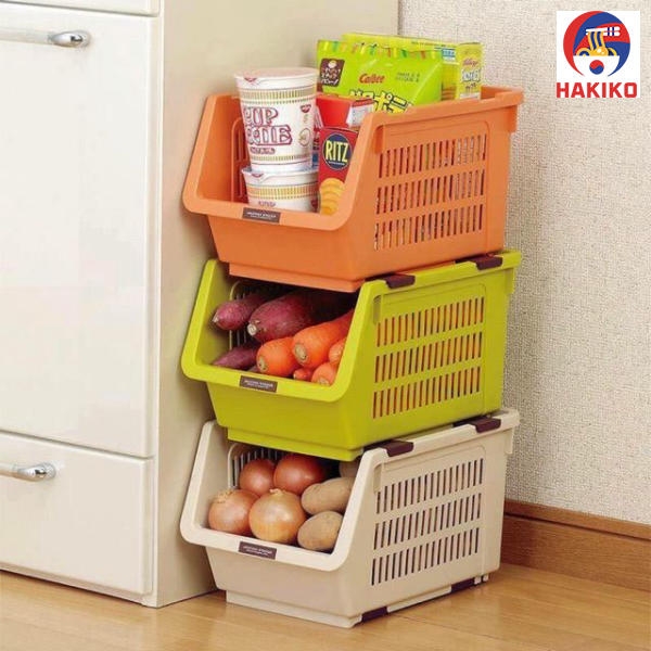 Giá Đựng Hoa Quả, Đồ Khô Dạng Lưới Nhật Bản