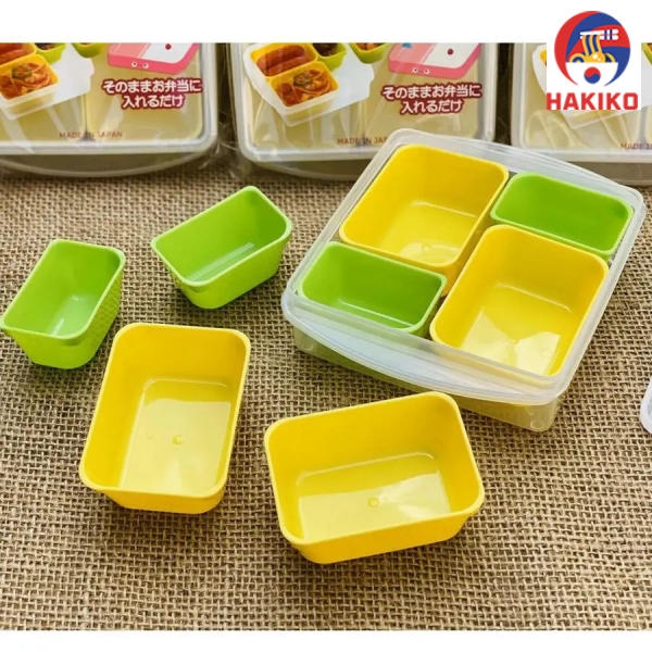 Hộp 4 Khay Chia Đồ Ăn Dặm Yamada Nhật Bản