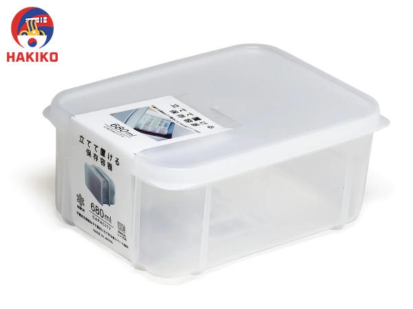 Hộp Nhựa Đựng Thực Phẩm 680Ml Nhật Bản Sanada