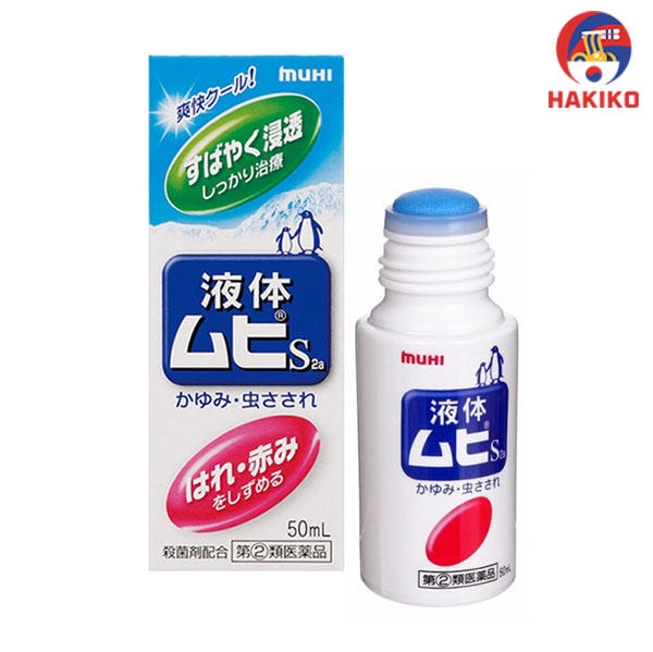Lăn Trị Muỗi Đốt Muhi Nhật Bản