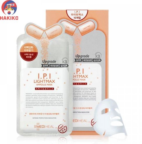 Mặt Nạ Dưỡng Ẩm, Làm Sáng Da I.P.I Mediheal Hàn Quốc 라이트맥스