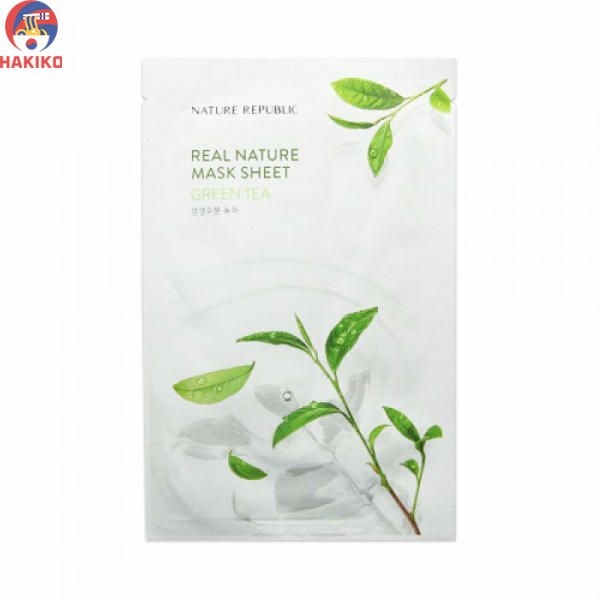 Mặt Nạ Nature Repulic Hàn Quốc Trà Xanh 녹차 마스크시트