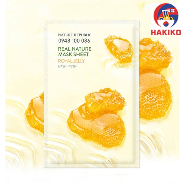 Mặt Nạ Nature Repulic Hàn Quốc Sáp Ong 로얄젤리 마스크시트