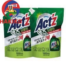Nước giặt quần áo Actz diệt khuẩn  1.6 L Hàn Quốc 퍼펙트 안티박