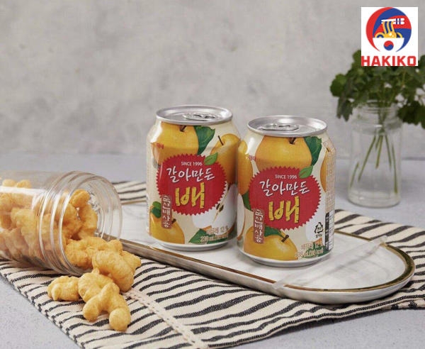 Nước Lê Ourh Haitai Hàn Quốc 238Ml 갈아만든배