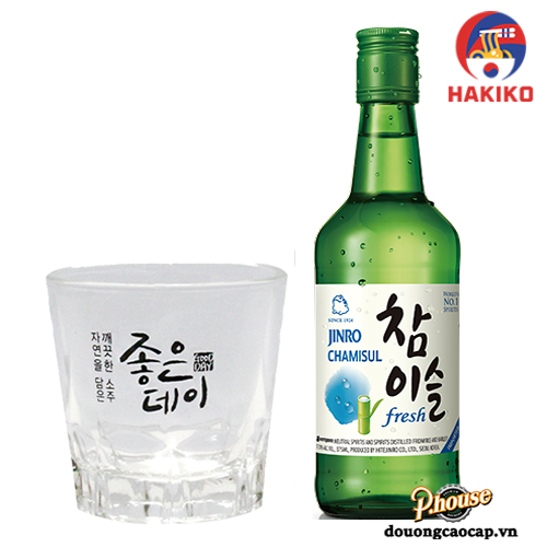 Rượu Soju Chammisul Hàn Quốc 360Ml  참이슬 프레쉬