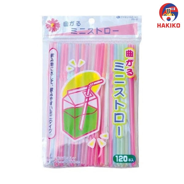 Set 120 Ống Hút 16Cm Nhật Bản