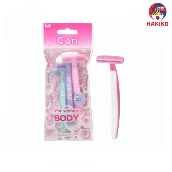 Set 3 Dao Cạo Cho Nữ Can Kai Nhật Bản