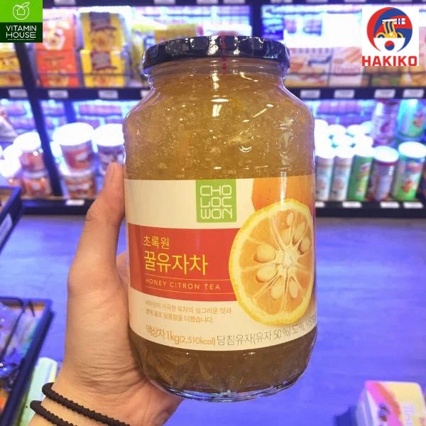 Trà Thanh Yên Mật Ong Cholocwon Hàn Quốc 580G 꿀유자차