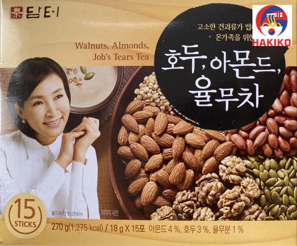 Trà Thập Cẩm Damtul Hàn Quốc 270G X 15 Gói 호두.아몬드.율무차