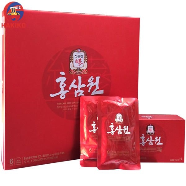 Nước Hồng Sâm Tăng Lực Kgc 70Ml X 30 Gói Cheong kwanjang Hàn Quốc 홍삼원