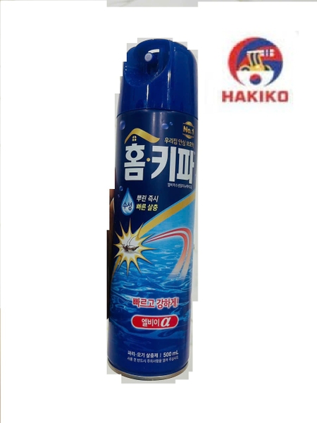 Bình xịt ruồi muỗi không mùi Henkel Hàn Quốc 500ml 에프킬라 무향