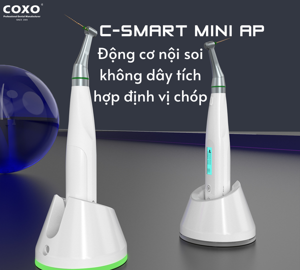 C-Smar Mini AP là động cơ nội soi không dây tích hợp định vị chóp
